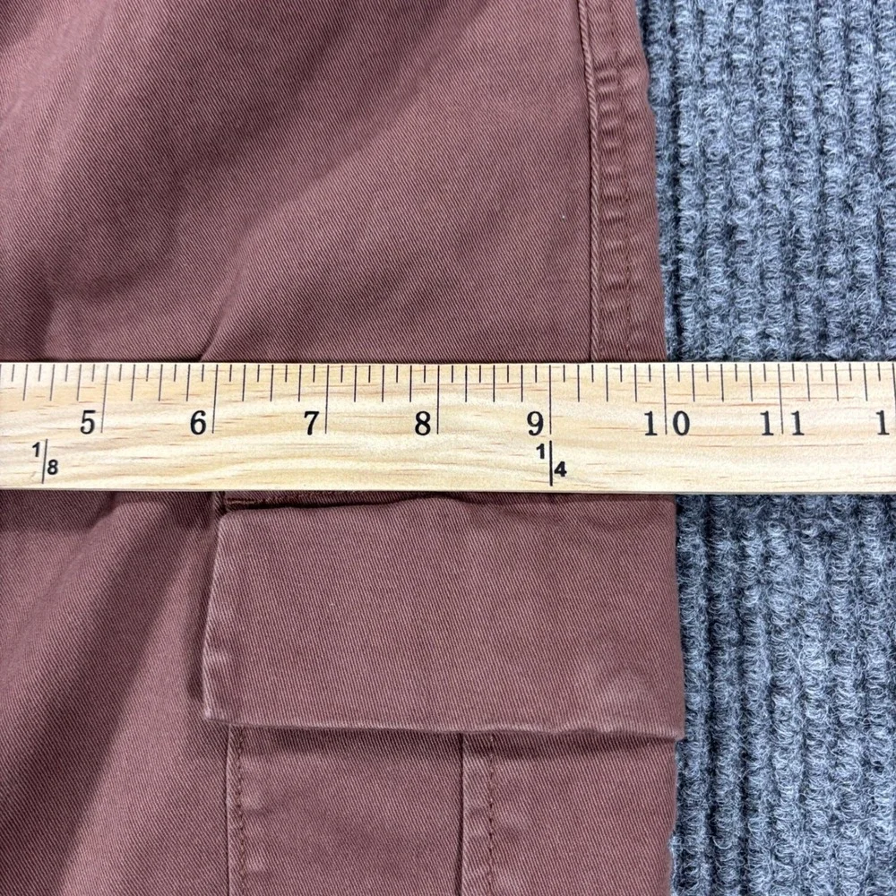 Cat & Jack Cargo Pants Kids Size 14 Brown Tapered Elastic Waist Drawstring